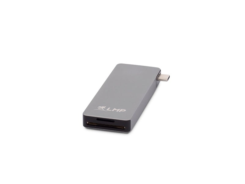 LMP Station d'accueil USB-C Basic Hub Gris Espace