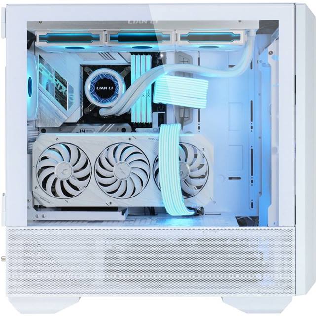 Lian Li Boîtier d’ordinateur Lancool III Blanc