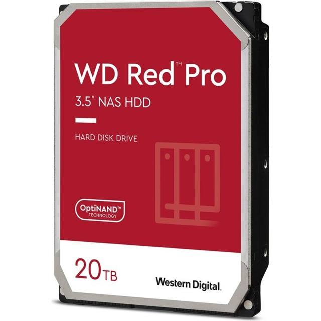 Western Digital Disque dur WD Red Pro 3.5" SATA 20 TB