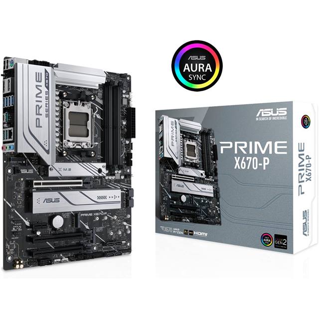 ASUS Prime X670-P bleibt im Französischen unverändert, da es sich um einen technischen Produktnamen handelt.