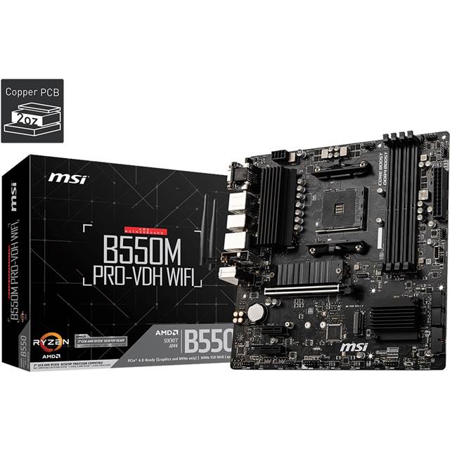 MSI B550M Pro VDH WiFi