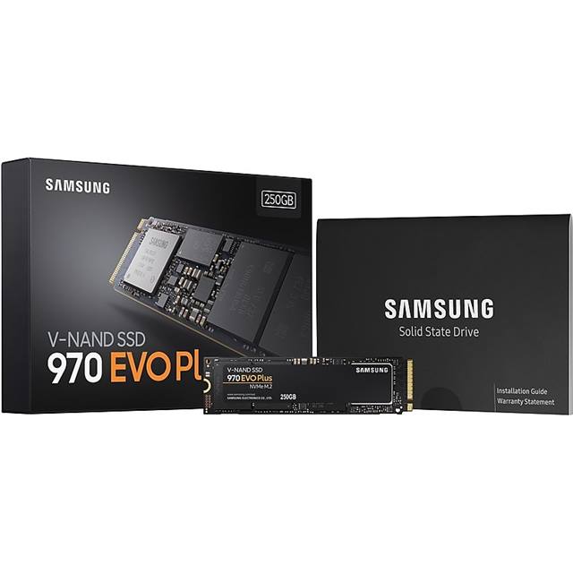 Samsung 970 EVO Plus NVMe M.2 - 250 Go