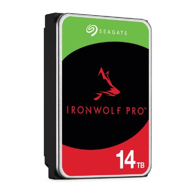 Seagate IronWolf Pro - 14 To - 3,5", SATA, 7,2 k, 256 Mo