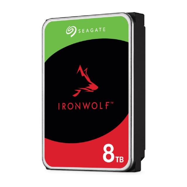 Seagate IronWolf - 8TB - 3.5", SATA, 7.2k, 256MB