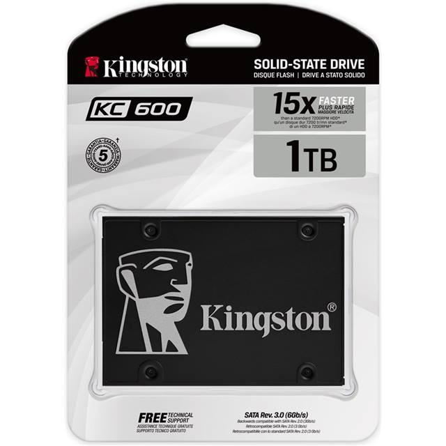 Kingston SSD KC600 2.5" SATA 1024 GB