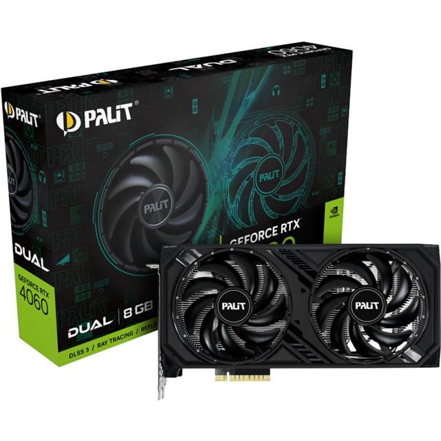 Palit Carte graphique GeForce RTX 4060 Dual 8 GB