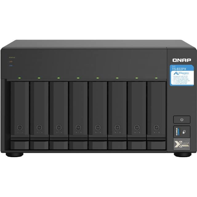 Qnap Turbo Nas TS-832PX-4G - ohne Harddisk