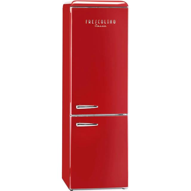 Trisa Réfrigérateur congélateur Frescolino Classic 300 Rouge