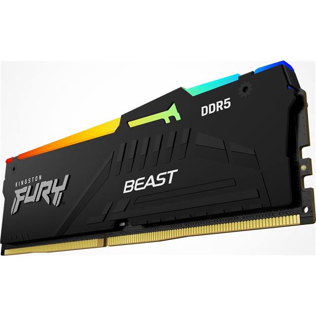 Kingston DDR5-RAM FURY Beast RGB 6000 MHz 1x 8 GB