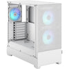 Fractal Design Boîtier d’ordinateur Pop Air RGB TG Blanc