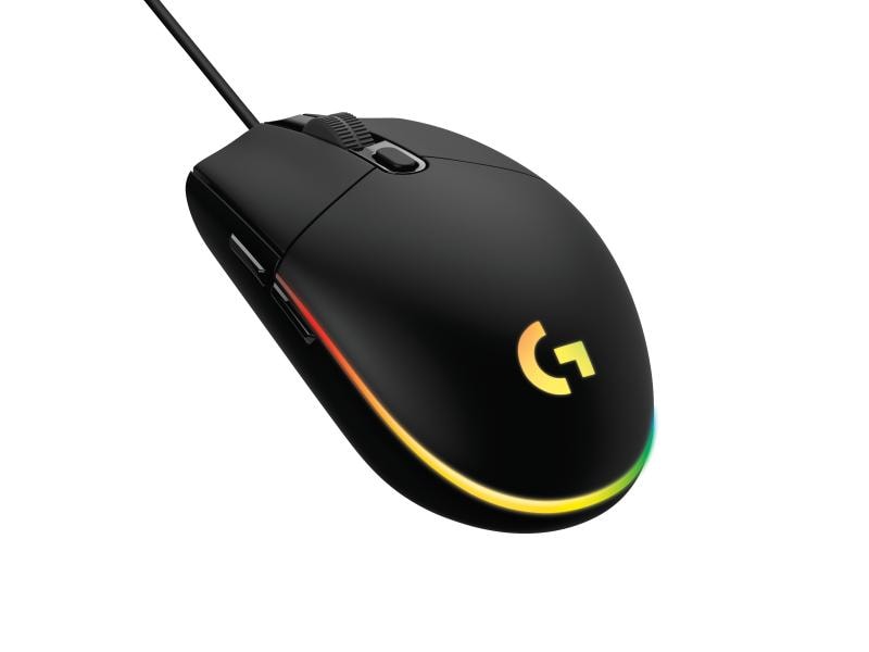 Logitech Gaming-Maus G203 Lightsync Schwarz