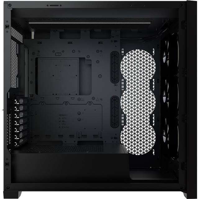 Corsair Boîtier d’ordinateur iCUE Midi Tower 5000X RGB TG Noir