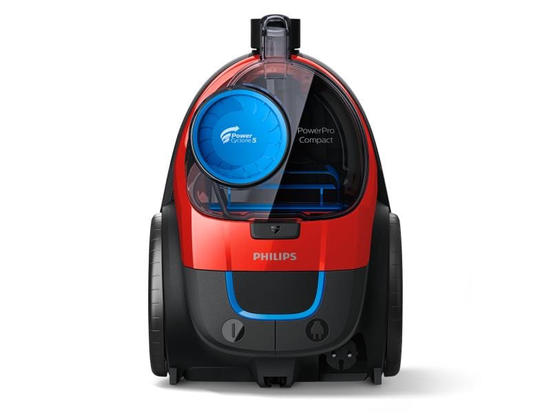 Philips Aspirateur traîneau PowerPro Compact Rouge