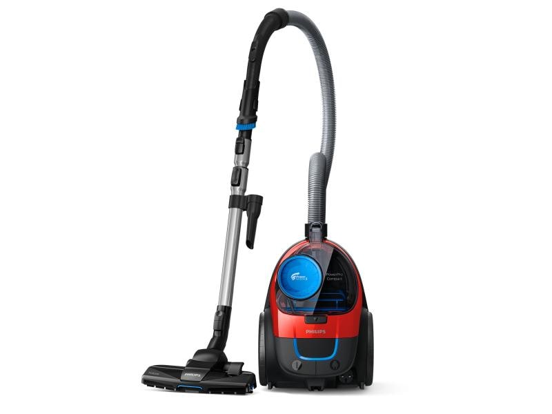 Philips Aspirateur traîneau PowerPro Compact Rouge