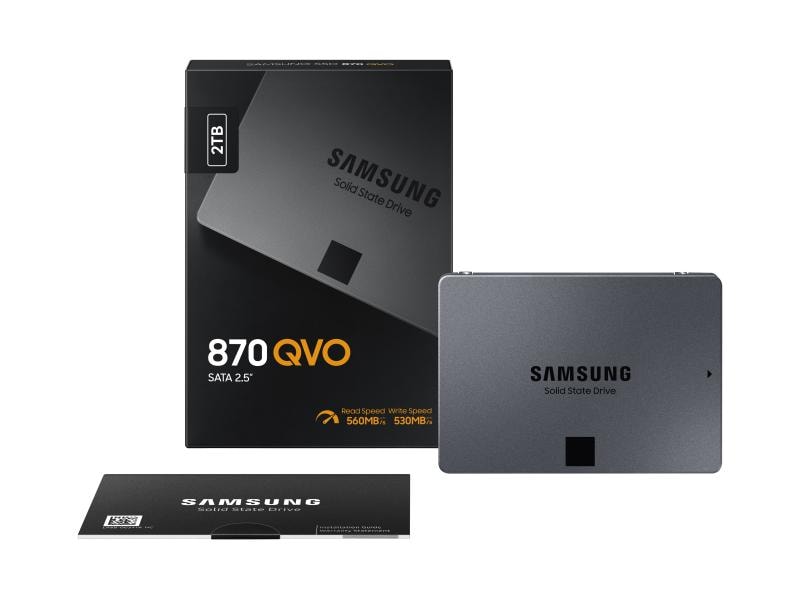 Samsung SSD 870 QVO 2.5" 2 TO
