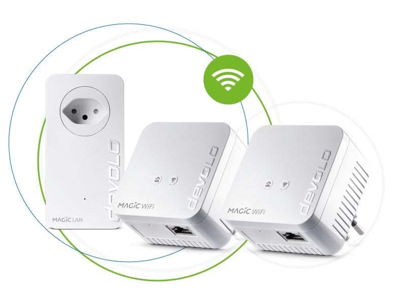 devolo Powerline Magic 1 WiFi mini Multiroom Kit