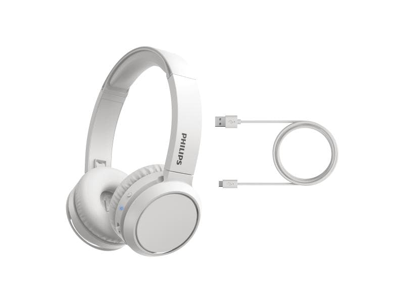 Philips Wireless On-Ear-Kopfhörer TAH4205WT/00 Weiss