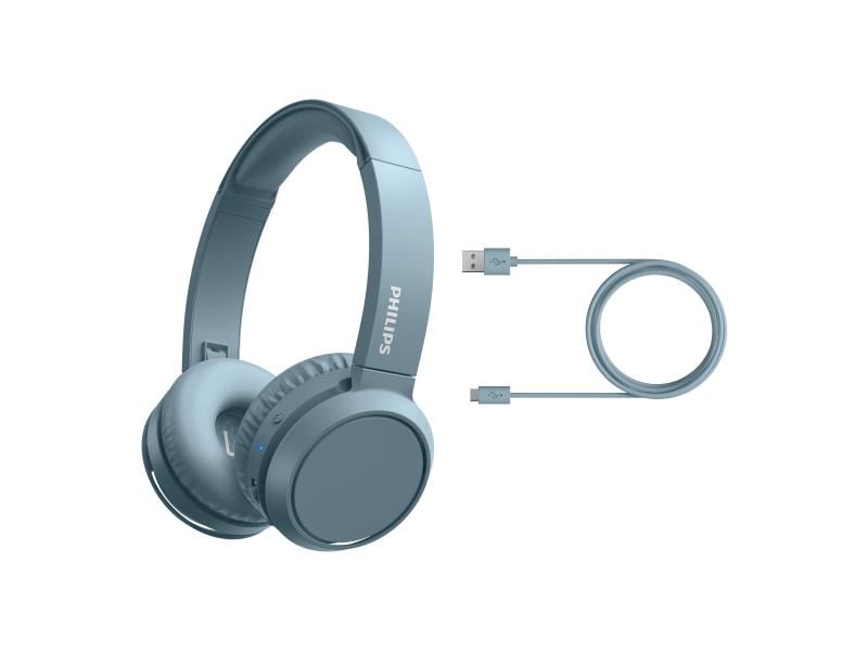 Philips Wireless On-Ear-Kopfhörer TAH4205BL/00 Blau