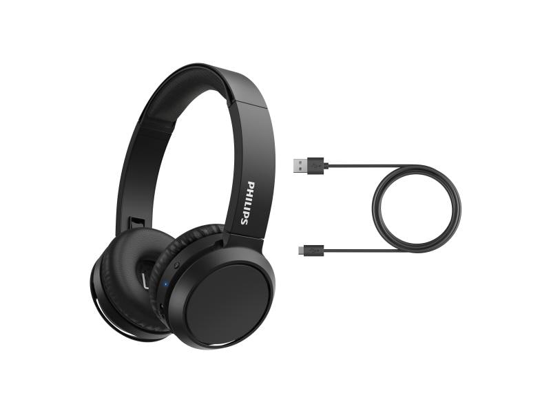 Philips Wireless On-Ear-Kopfhörer TAH4205BK/00 Schwarz