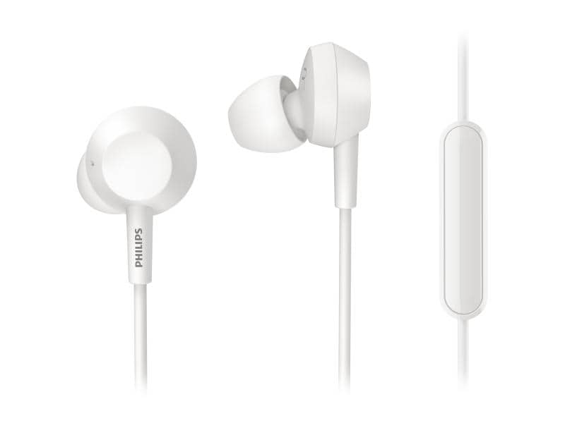 Philips Écouteurs intra-auriculaires TAE4105WT/00 Blanc