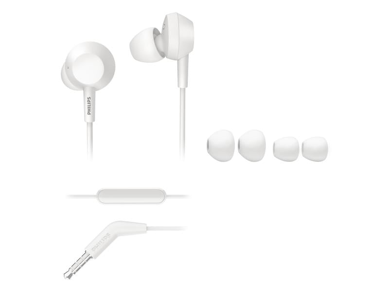 Philips Écouteurs intra-auriculaires TAE4105WT/00 Blanc