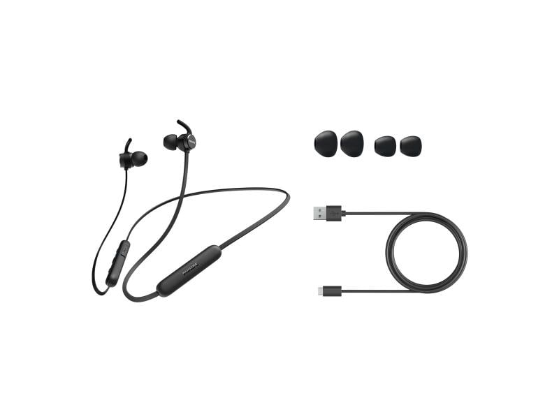 Philips Écouteurs intra-auriculaires Wireless TAE1205BK/00 Noir