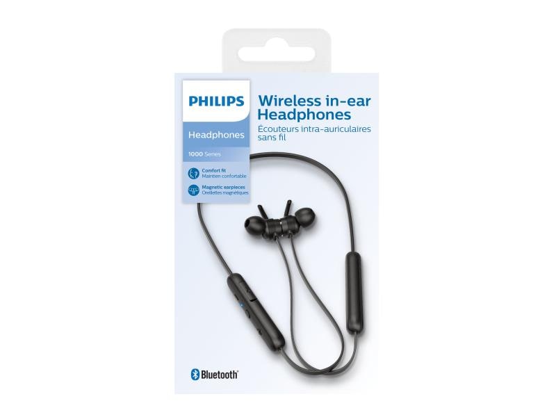 Philips Écouteurs intra-auriculaires Wireless TAE1205BK/00 Noir