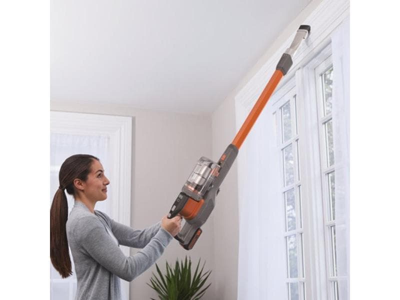 BLACK+DECKER Aspirateur à main/manche sans fil 4in1 POWERSERIES Extreme