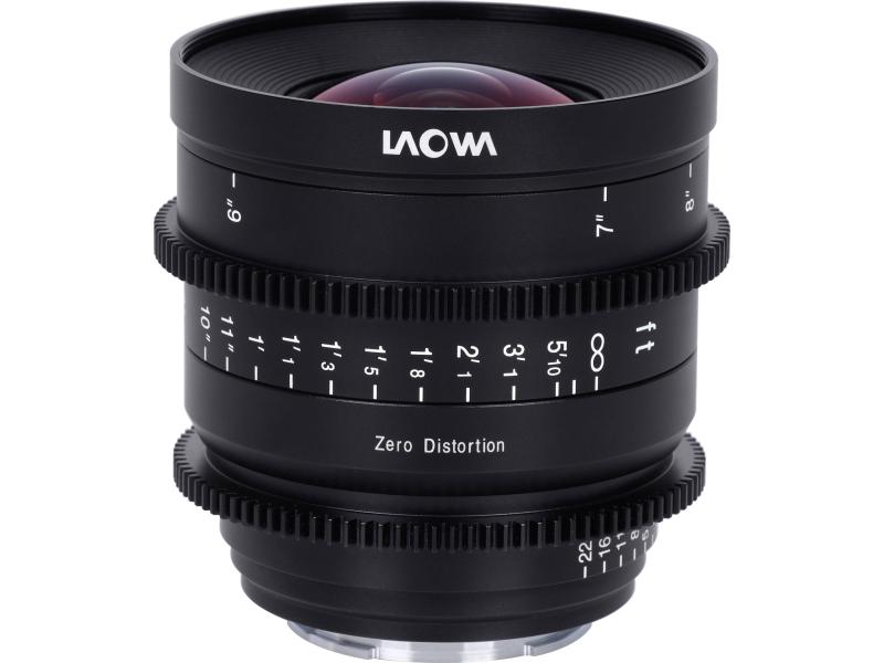 Laowa Longueur focale fixe 15 mm T/2.1 Zero-D Cine (Feet) – Sony E-Mount