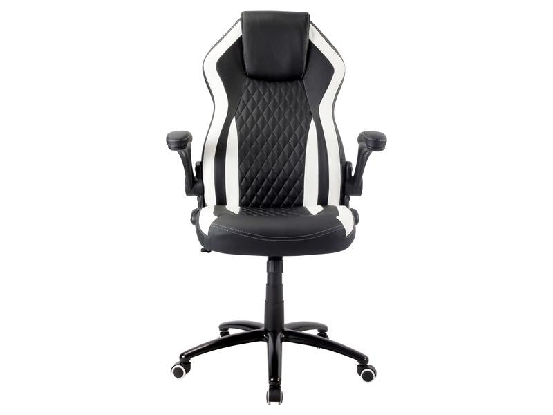 Racing Chairs Gaming-Stuhl CL-RC-BW-2 Schwarz/Weiss