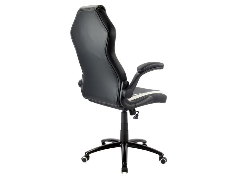 Racing Chairs Gaming-Stuhl CL-RC-BW-2 Schwarz/Weiss