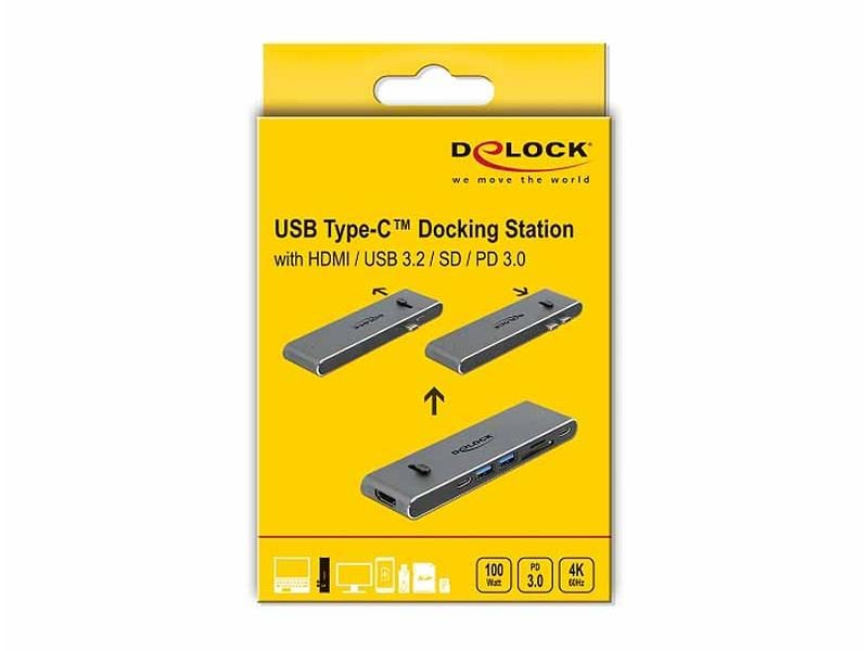 Delock Dockingstation Dual USB Type-C