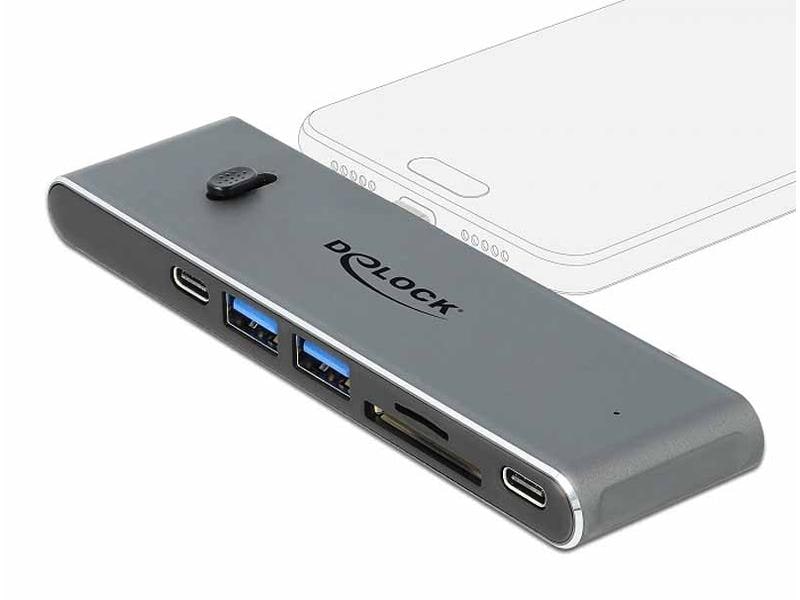 Delock Dockingstation Dual USB Type-C