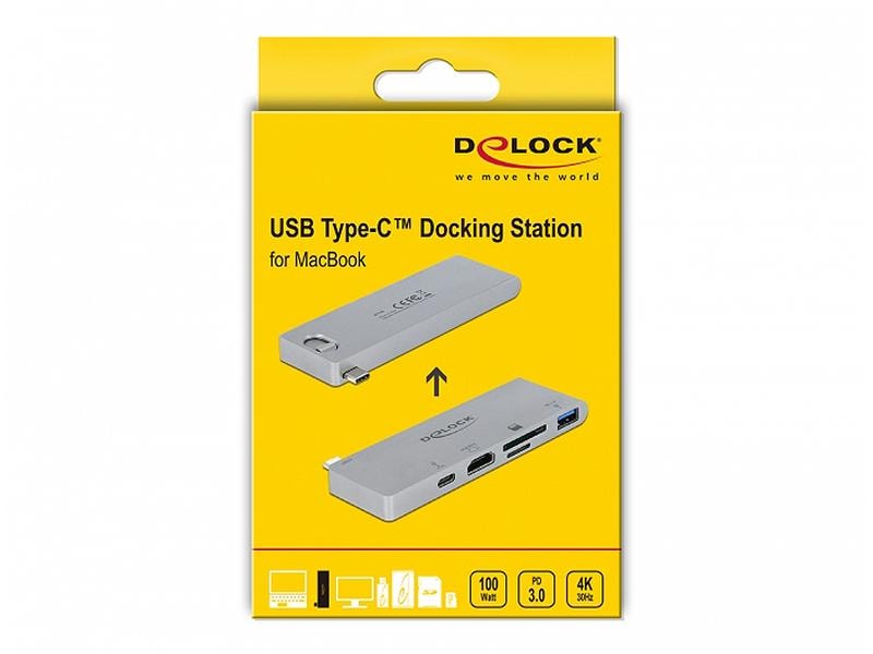 Delock Dockingstation 87745 USB-C – HDMI/SD/USB