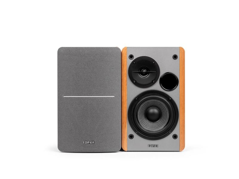Edifier Regallautsprecher Paar R1280T Braun