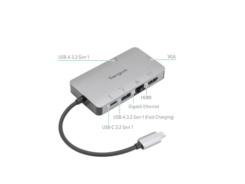 Targus Dockingstation USB-C 4K HDMI/VGA 100W PowerDelivery