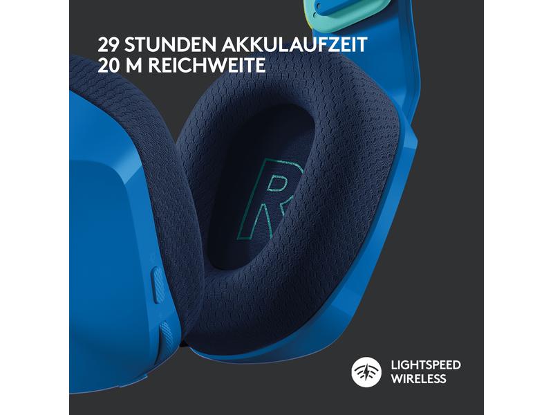 Logitech Écouteurs G733 Lightspeed Bleu