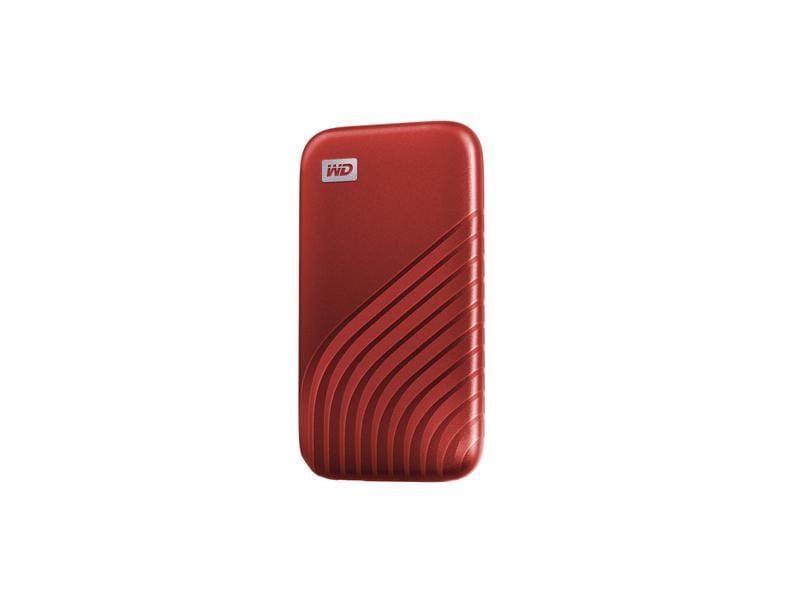 Western Digital SSD externe My Passport 2000 GB, Rouge