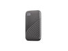 Western Digital SSD externe My Passport 500 Go, Gris