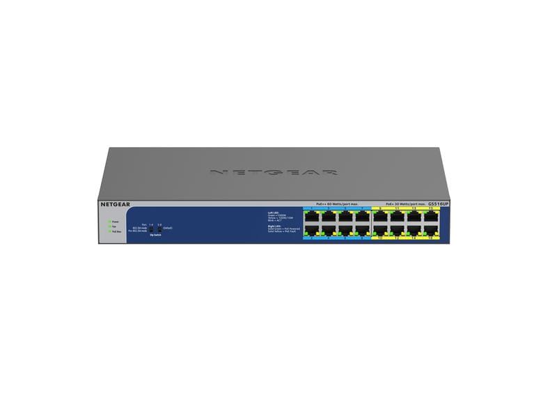 Netgear PoE++ Switch GS516UP-100EUS 16 Port