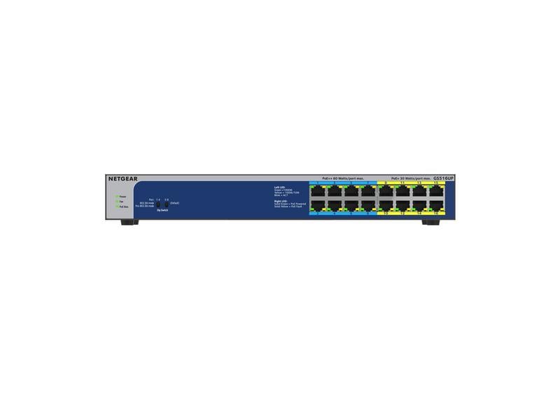 Netgear PoE++ Switch GS516UP-100EUS 16 Port