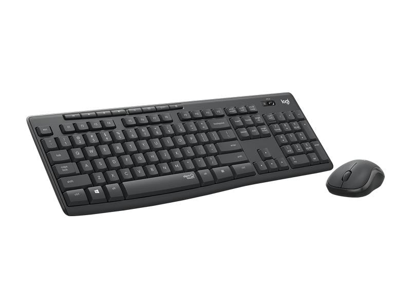 Logitech Ensemble clavier-souris MK295 Graphite Mise en page CH