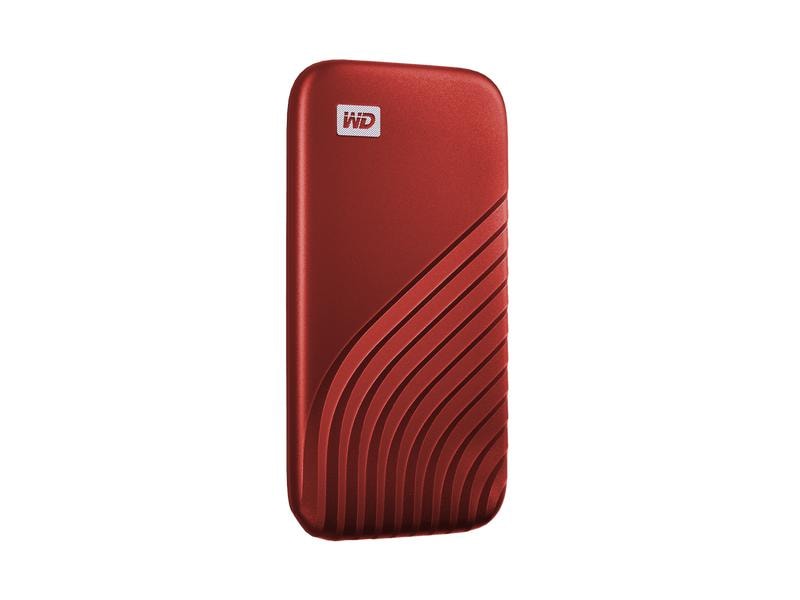 Western Digital Externe SSD My Passport 2000 GB, Rot