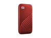 Western Digital SSD externe My Passport 1000 GB, Rouge