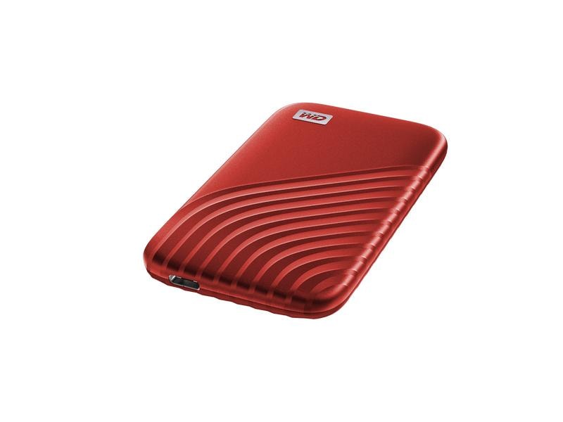 Western Digital SSD externe My Passport 1000 GB, Rouge