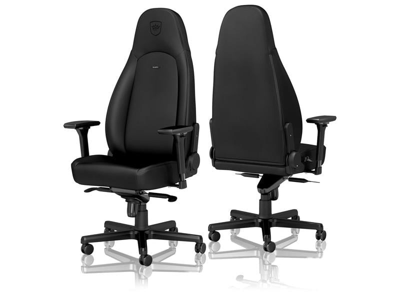 noblechairs Gaming-Stuhl ICON Black Edition Schwarz