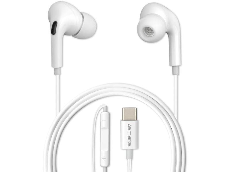 4smarts Écouteurs intra-auriculaires Melody Digital Basic Blanc