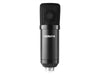 Vonyx Microphone à condensateur CMS300B Studio-Set Noir