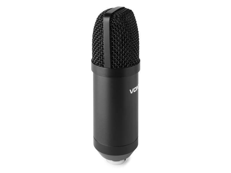 Vonyx Microphone à condensateur CMS300B Studio-Set Noir