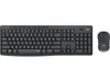 Logitech Ensemble clavier-souris MK295 Graphite Mise en page CH